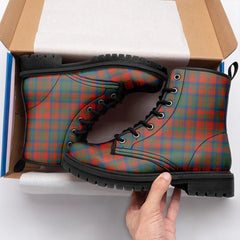 Matheson Ancient Tartan Leather Boots