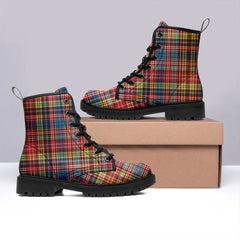 Ogilvie Of Airlie Ancient Tartan Leather Boots