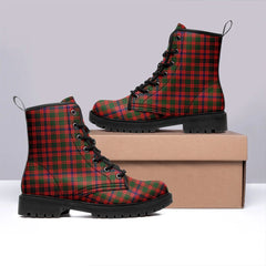 Skene Modern Tartan Leather Boots