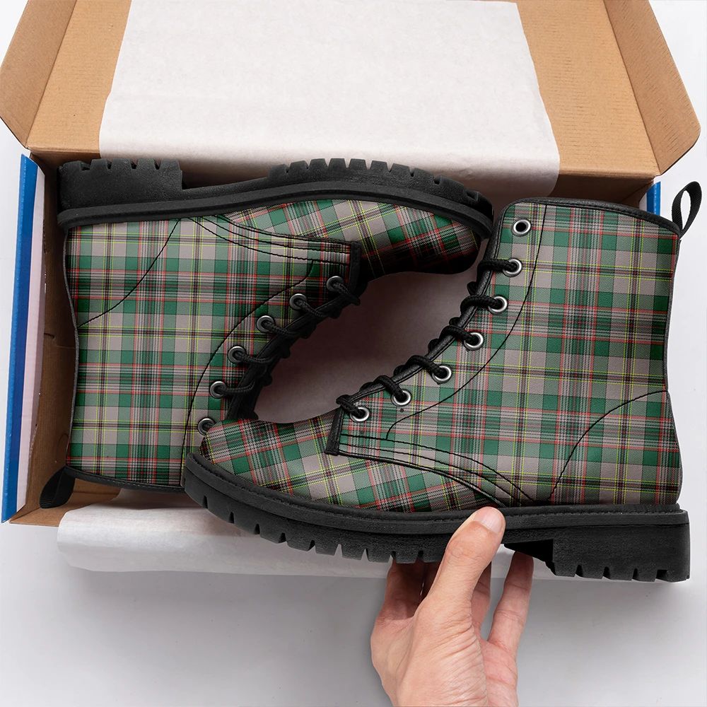 Craig Ancient Tartan Leather Boots