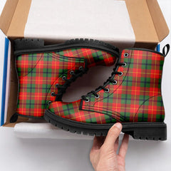 Turnbull Dress Tartan Leather Boots