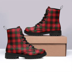 Rattray Modern Tartan Leather Boots