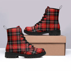 Marjoribanks Tartan Leather Boots