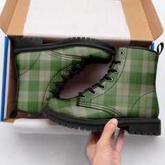 Cunningham Dress Green Dancers Tartan Leather Boots