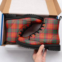 MacNab Ancient Tartan Leather Boots