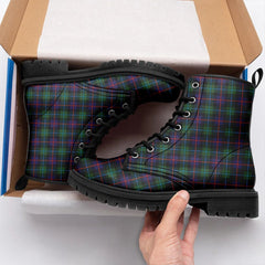 Campbell Of Cawdor Modern Tartan Leather Boots