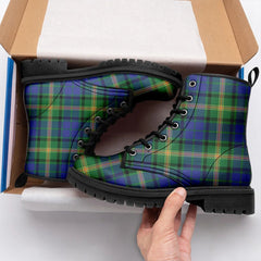 Maitland Tartan Leather Boots