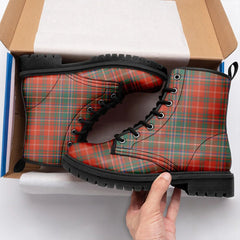 MacDougall Ancient Tartan Leather Boots