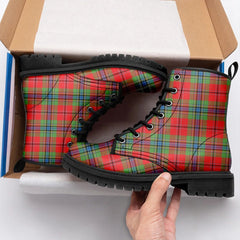 MacLean Of Duart Modern Tartan Leather Boots