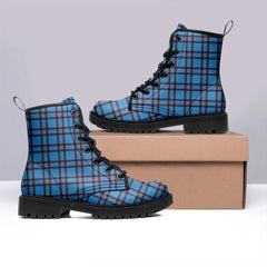 Elliot Ancient Tartan Leather Boots