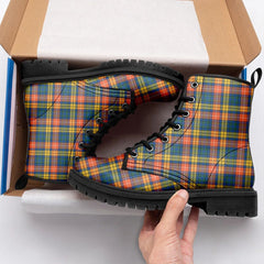 Buchanan Ancient Tartan Leather Boots