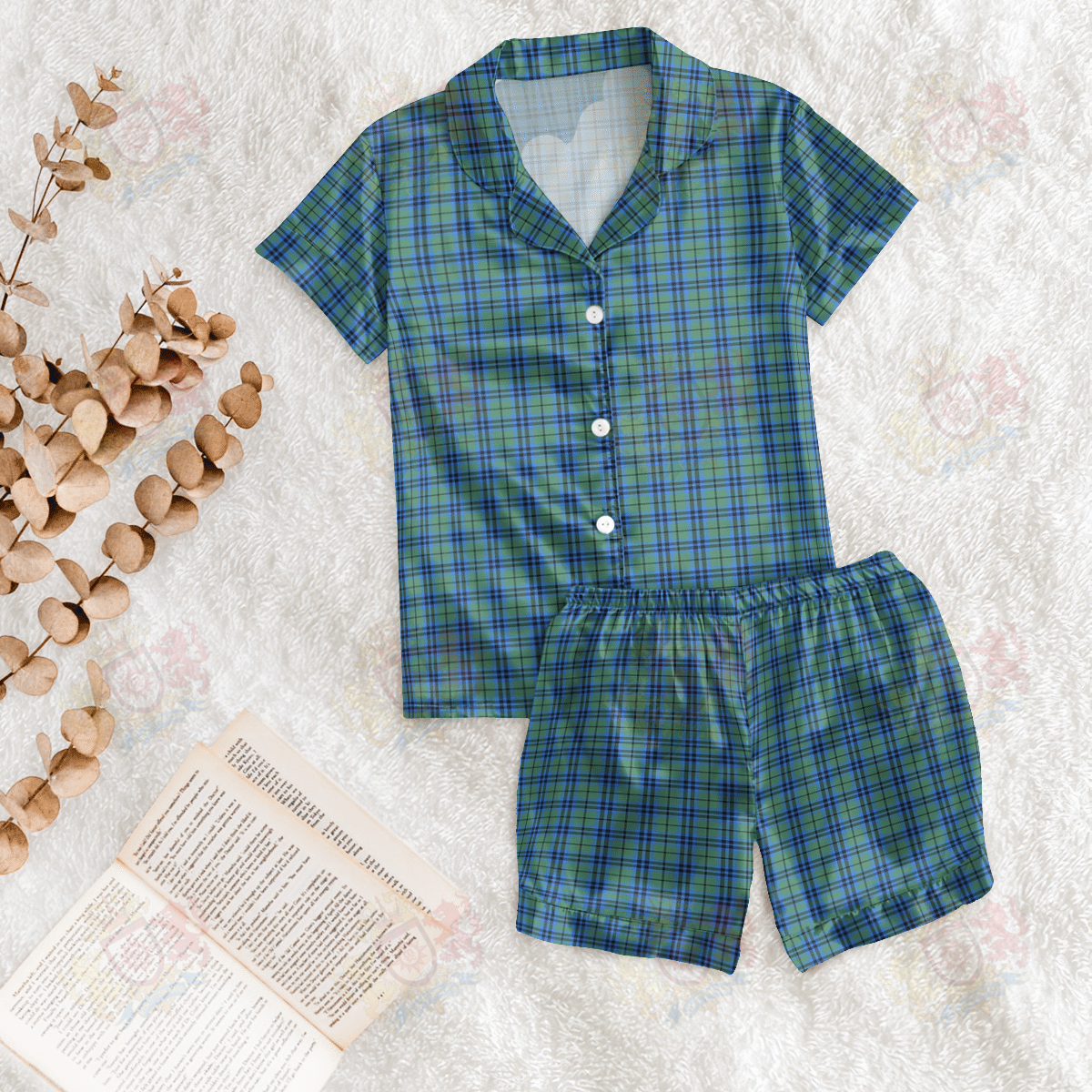 Falconer Tartan Short Sleeve Pyjama