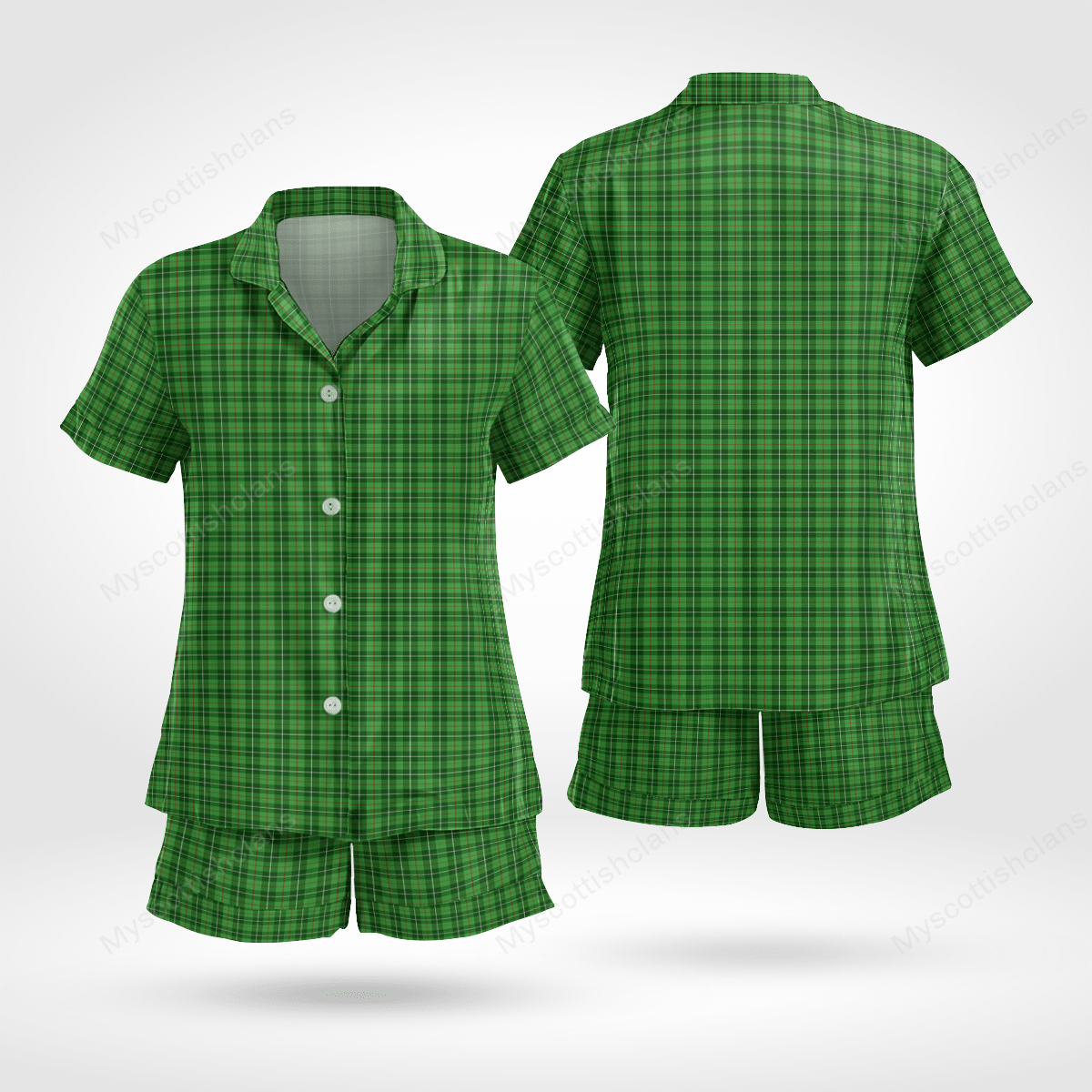 Blane Tartan Short Sleeve Pyjama