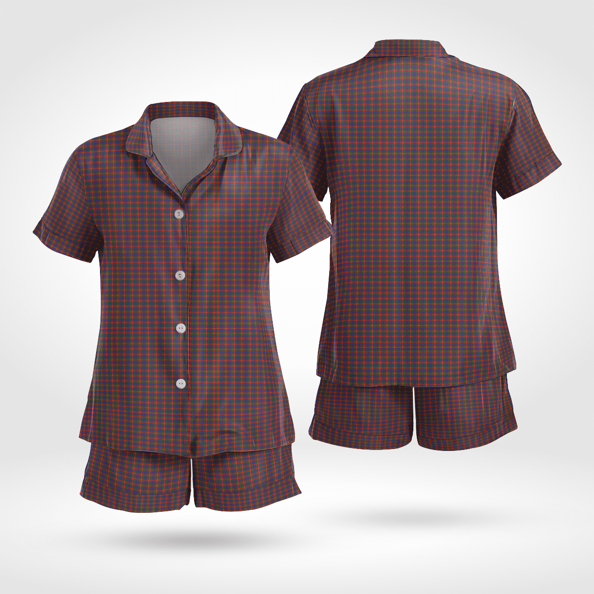 Fraser Of Lovat Tartan Short Sleeve Pyjama