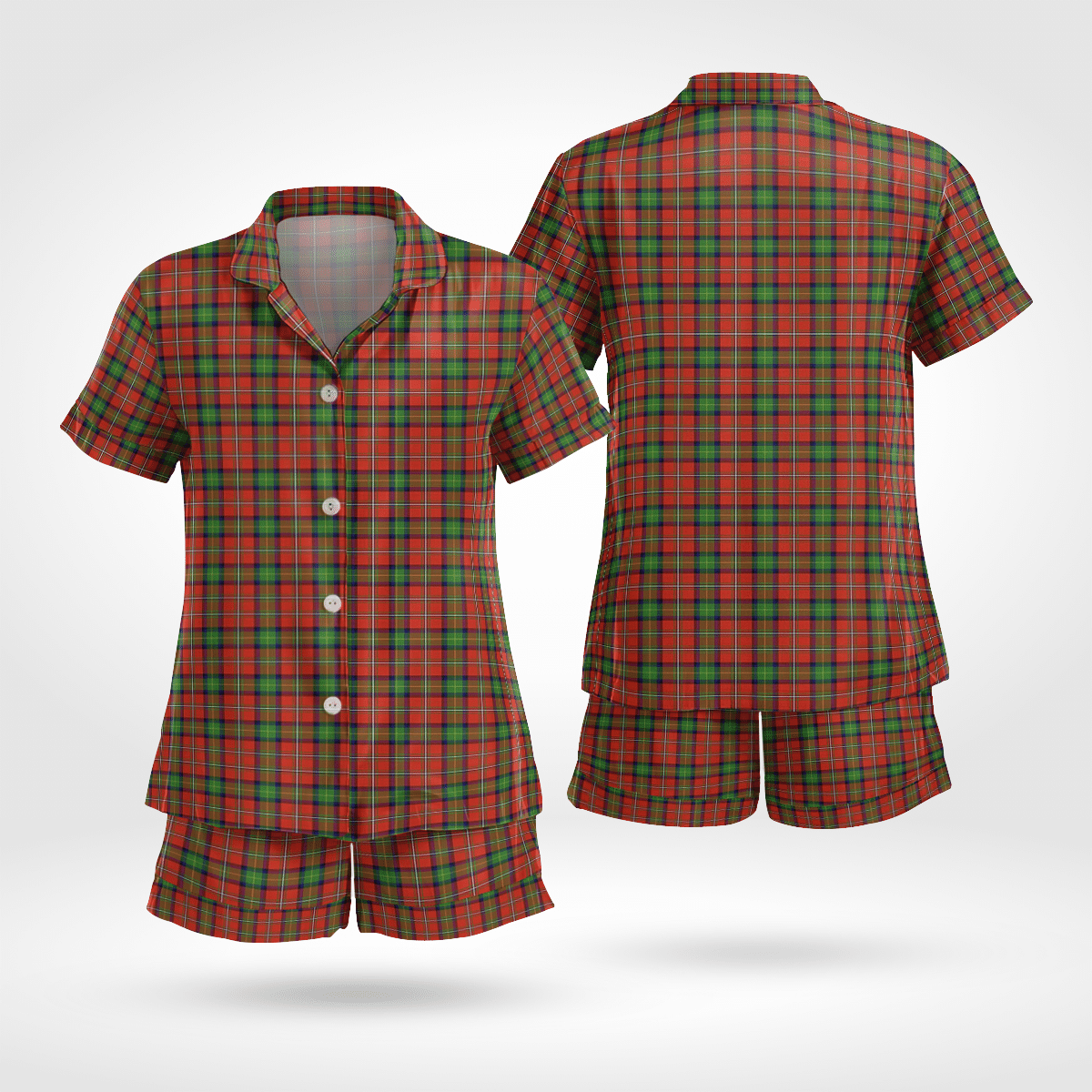 Fairlie Tartan Short Sleeve Pyjama