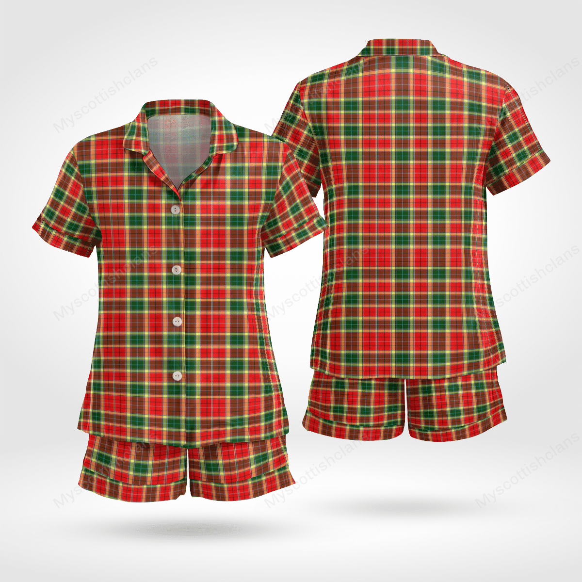 Gibson Tartan Short Sleeve Pyjama