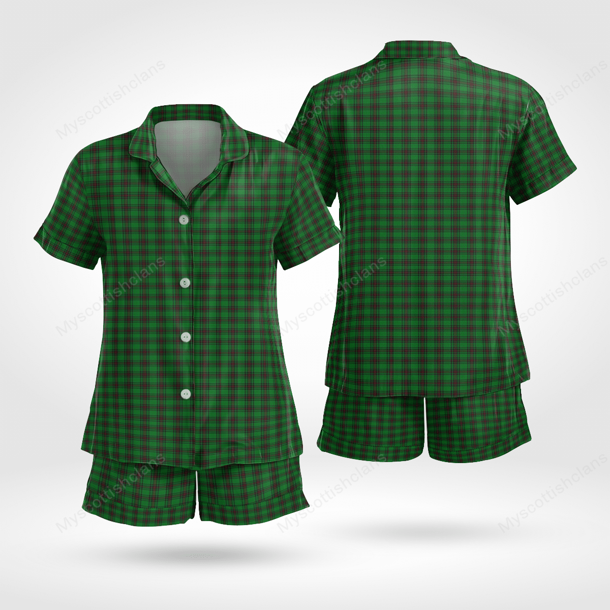 Ged Tartan Short Sleeve Pyjama