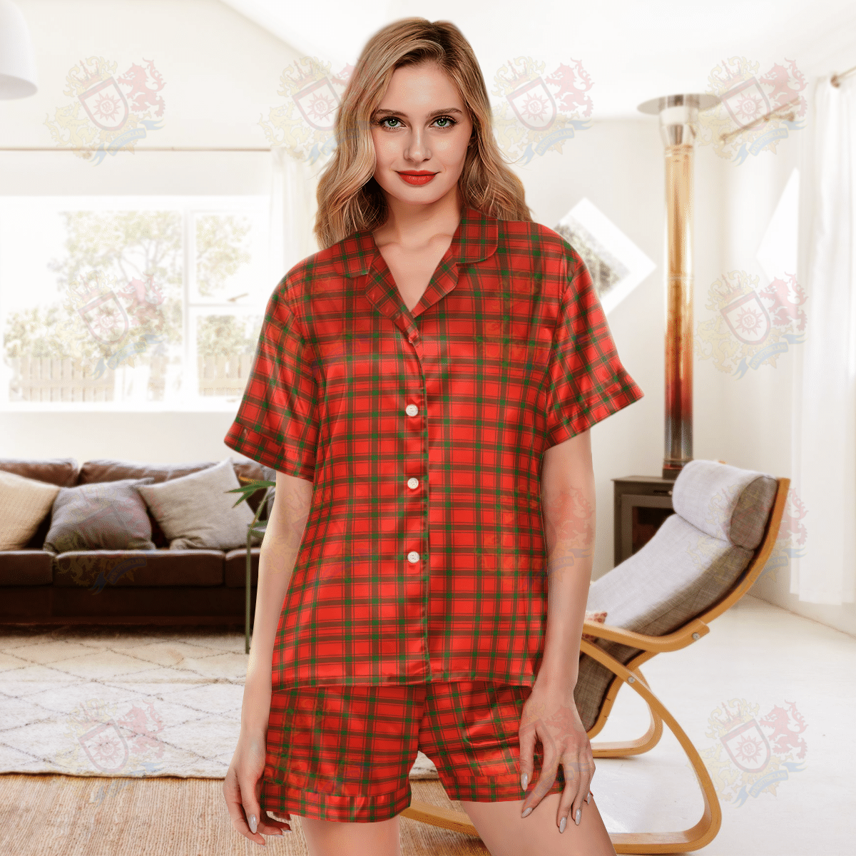 Darroch Of Gourock Tartan Short Sleeve Pyjama