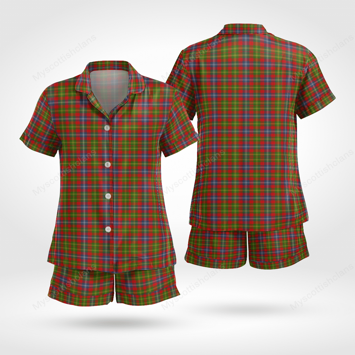 Forrester Tartan Short Sleeve Pyjama