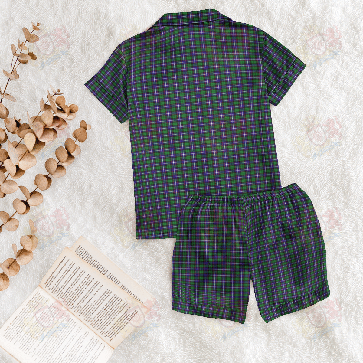 Hunter Tartan Short Sleeve Pyjama