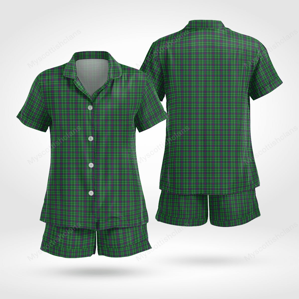 Duncan Tartan Short Sleeve Pyjama