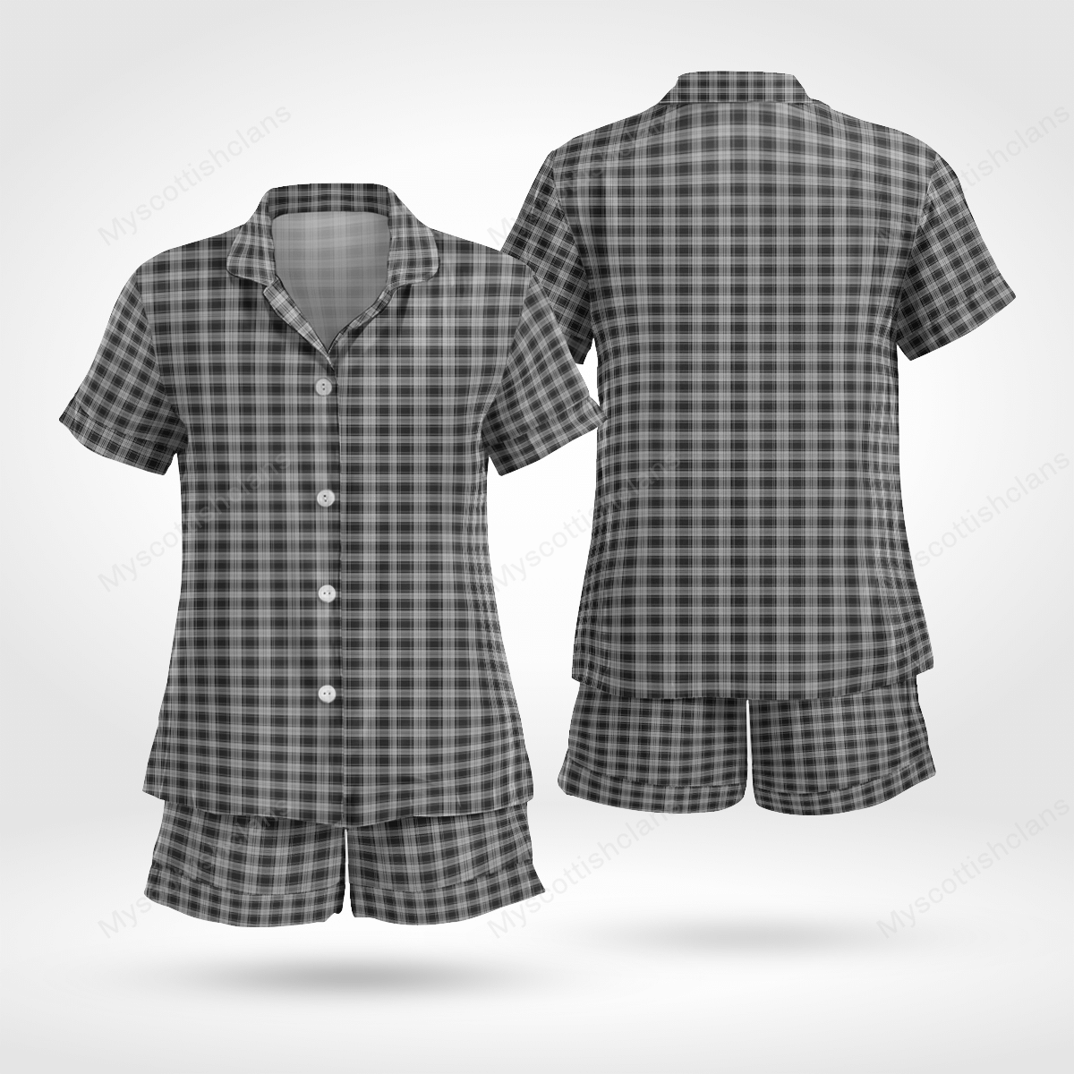 Glen Tartan Short Sleeve Pyjama