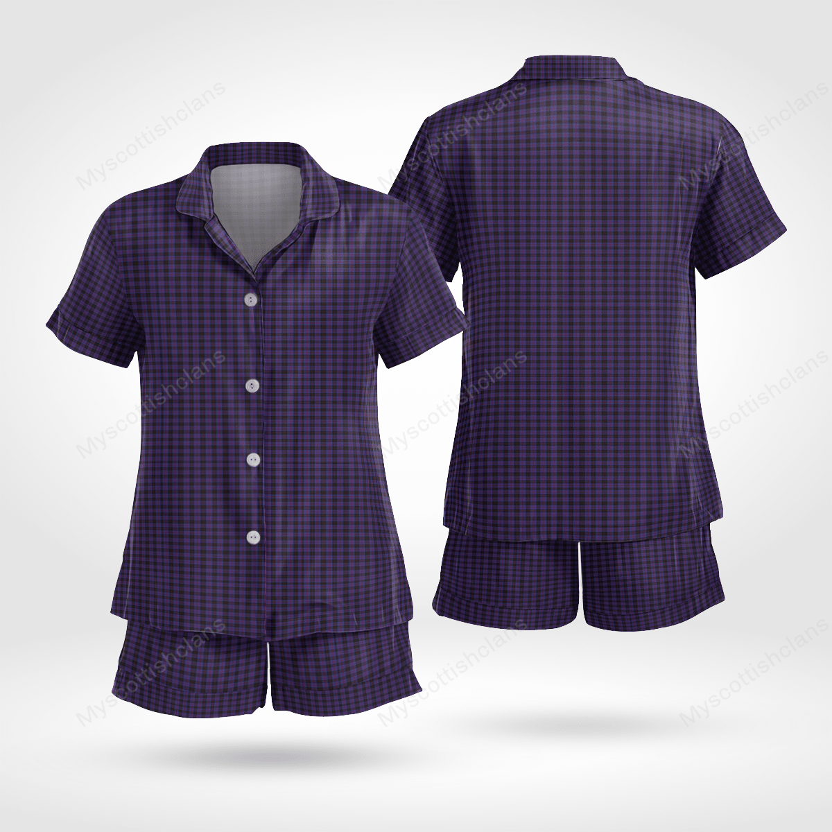 Garden Tartan Short Sleeve Pyjama