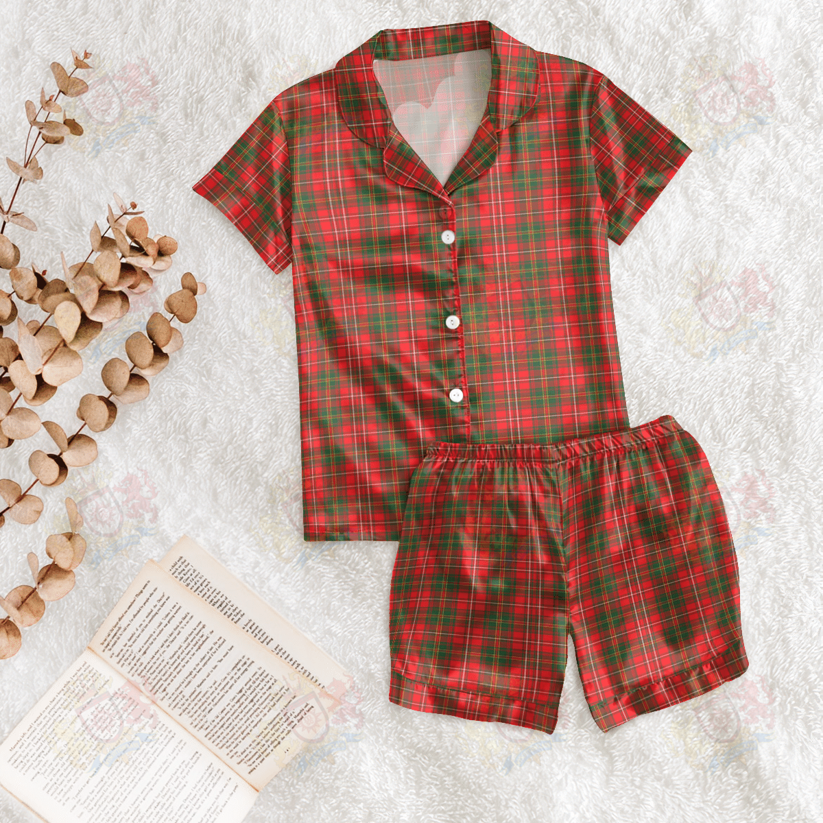 Hay Tartan Short Sleeve Pyjama