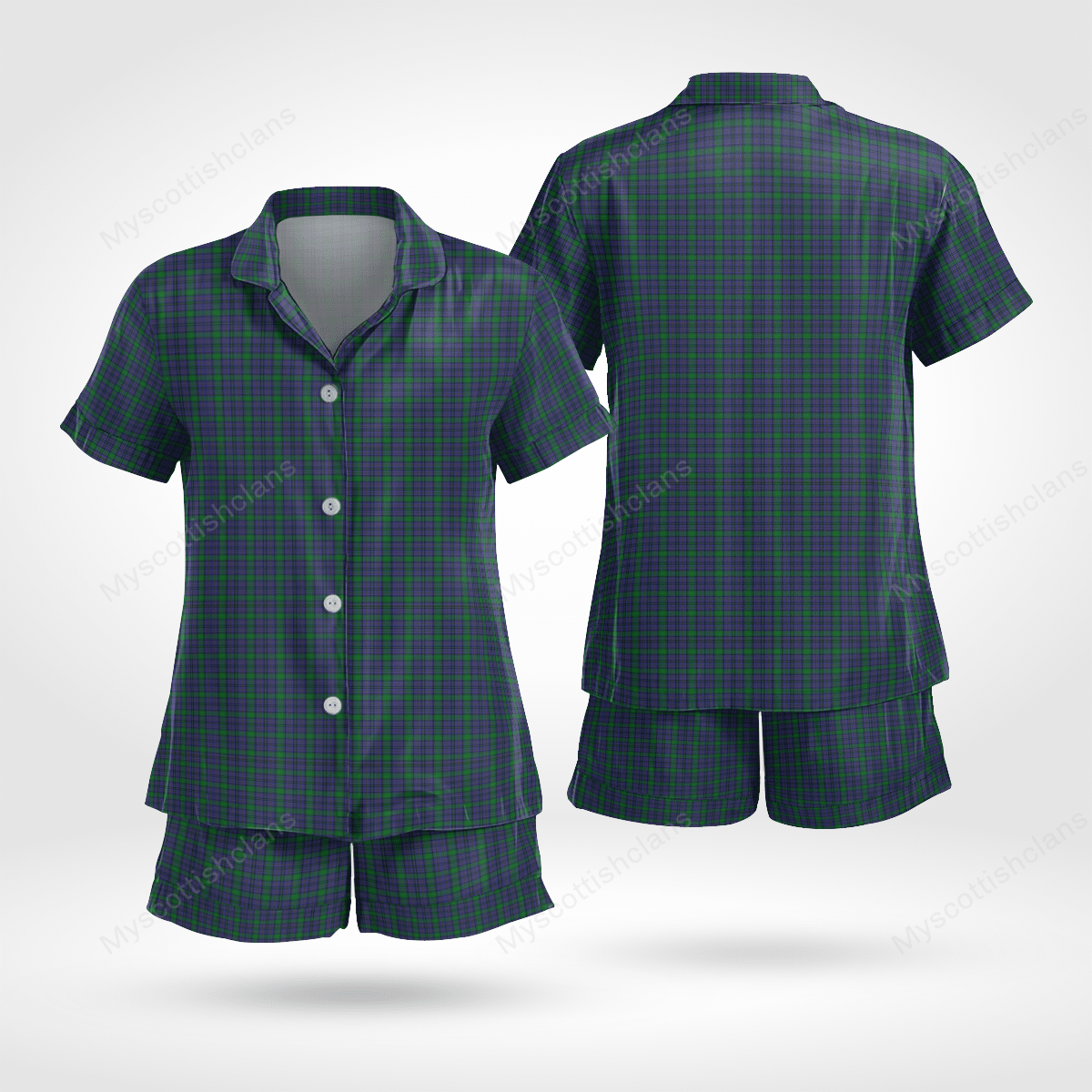 Hope Tartan Short Sleeve Pyjama