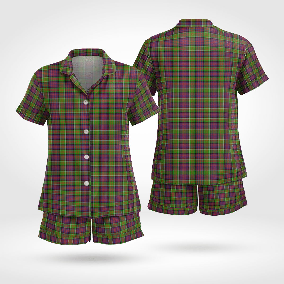 MacDonald Ranald Tartan Short Sleeve Pyjama