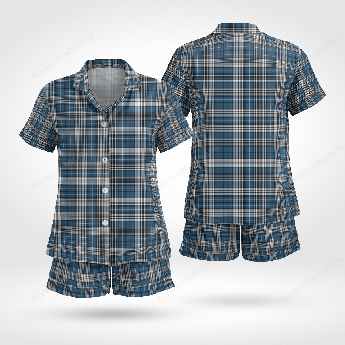 Napier Tartan Short Sleeve Pyjama