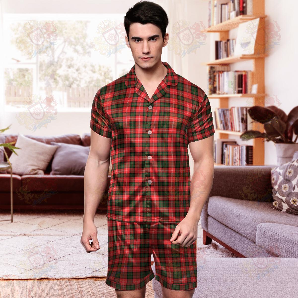 Nesbitt Tartan Short Sleeve Pyjama