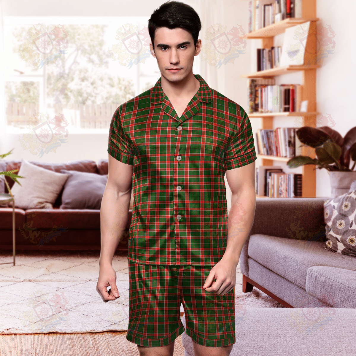 Pollock Tartan Short Sleeve Pyjama