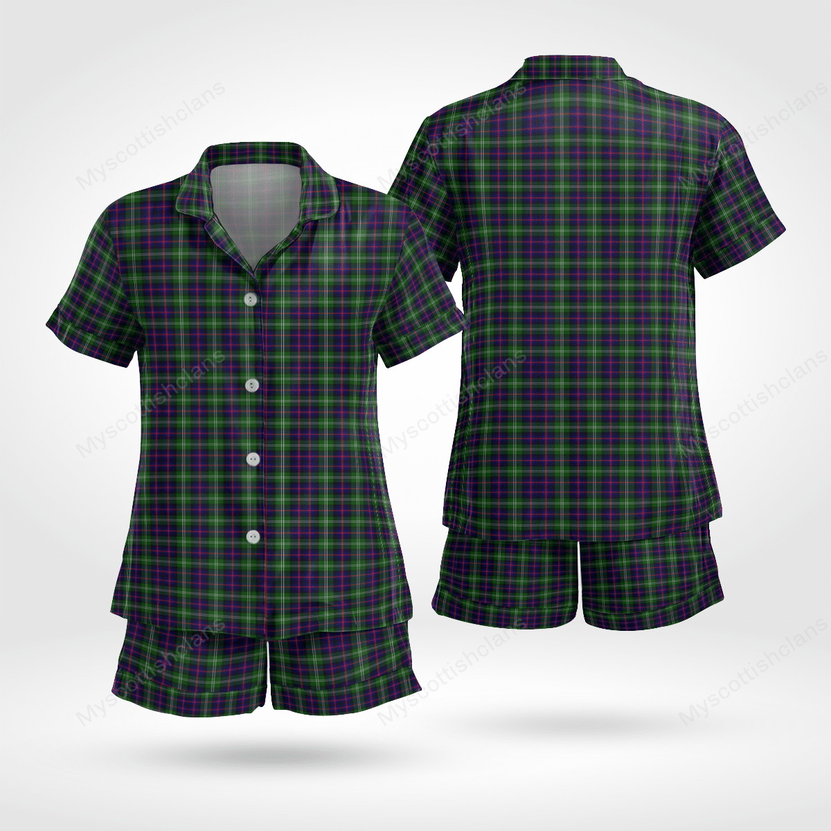 Sutherland II Tartan Short Sleeve Pyjama