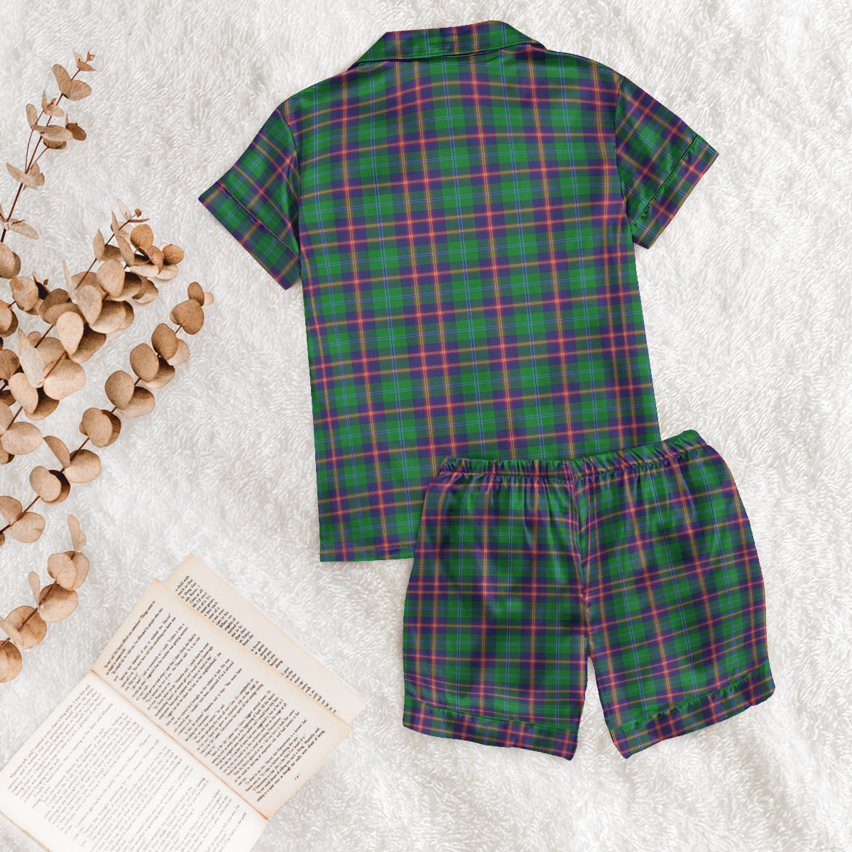 Young Tartan Short Sleeve Pyjama