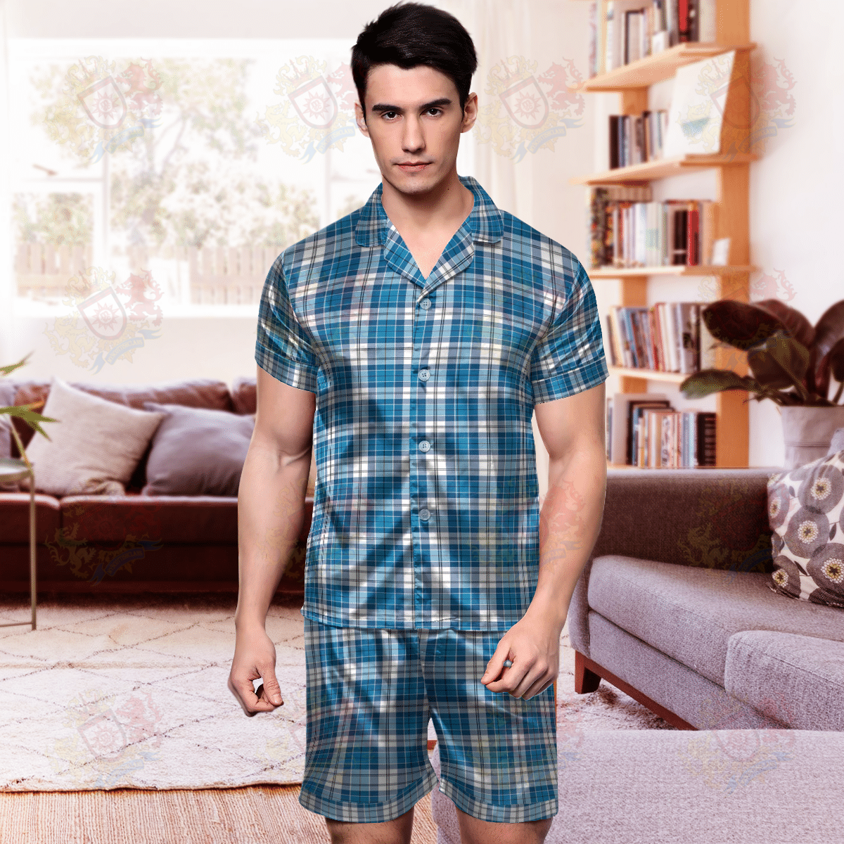 Roberton Tartan Short Sleeve Pyjama