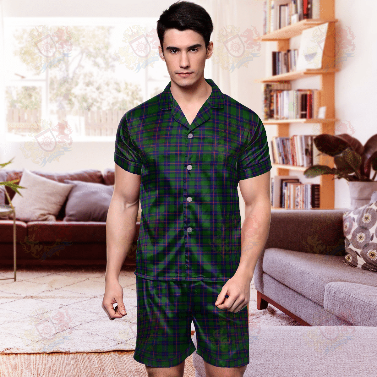 Shaw Of Sauchie Tartan Short Sleeve Pyjama