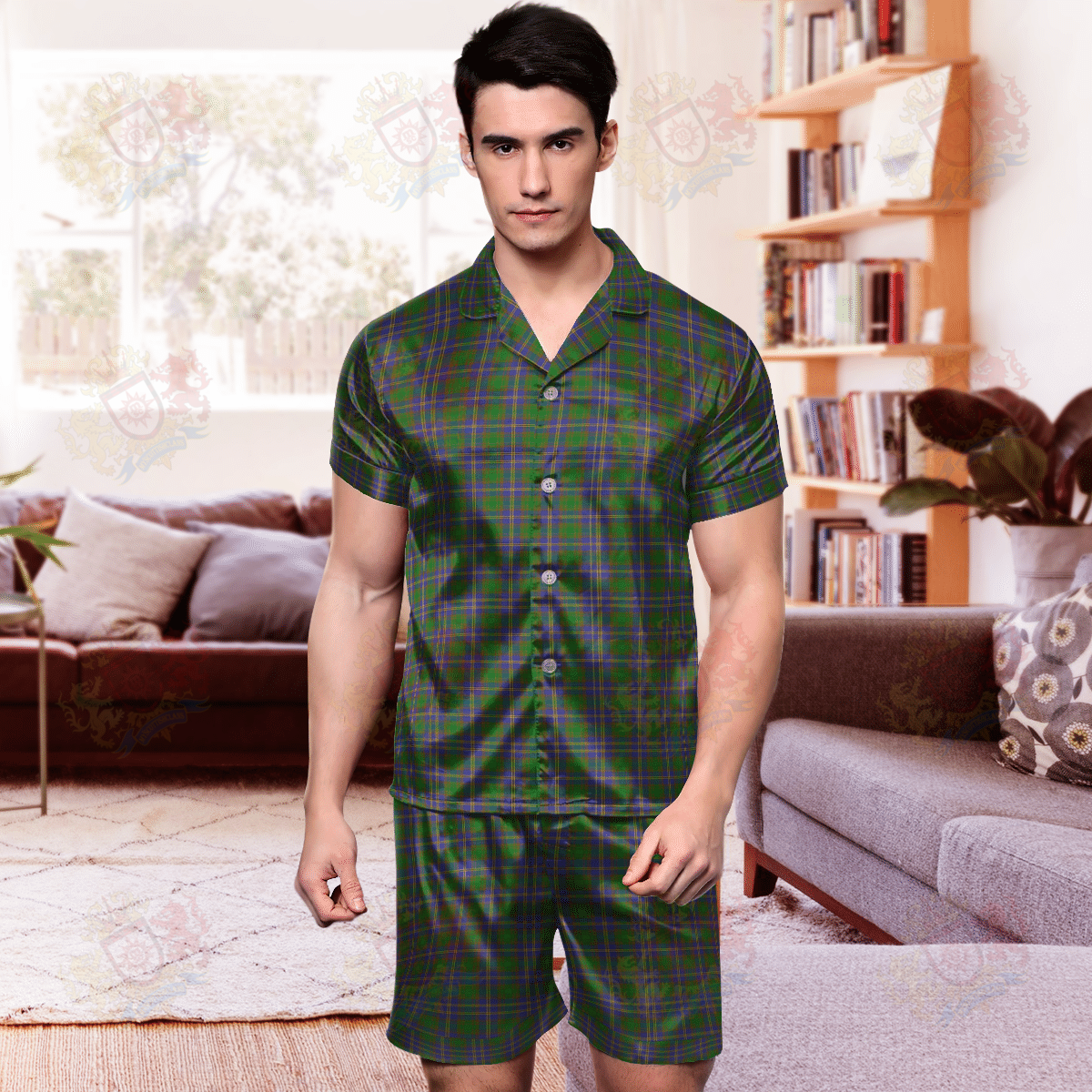 Strange Tartan Short Sleeve Pyjama