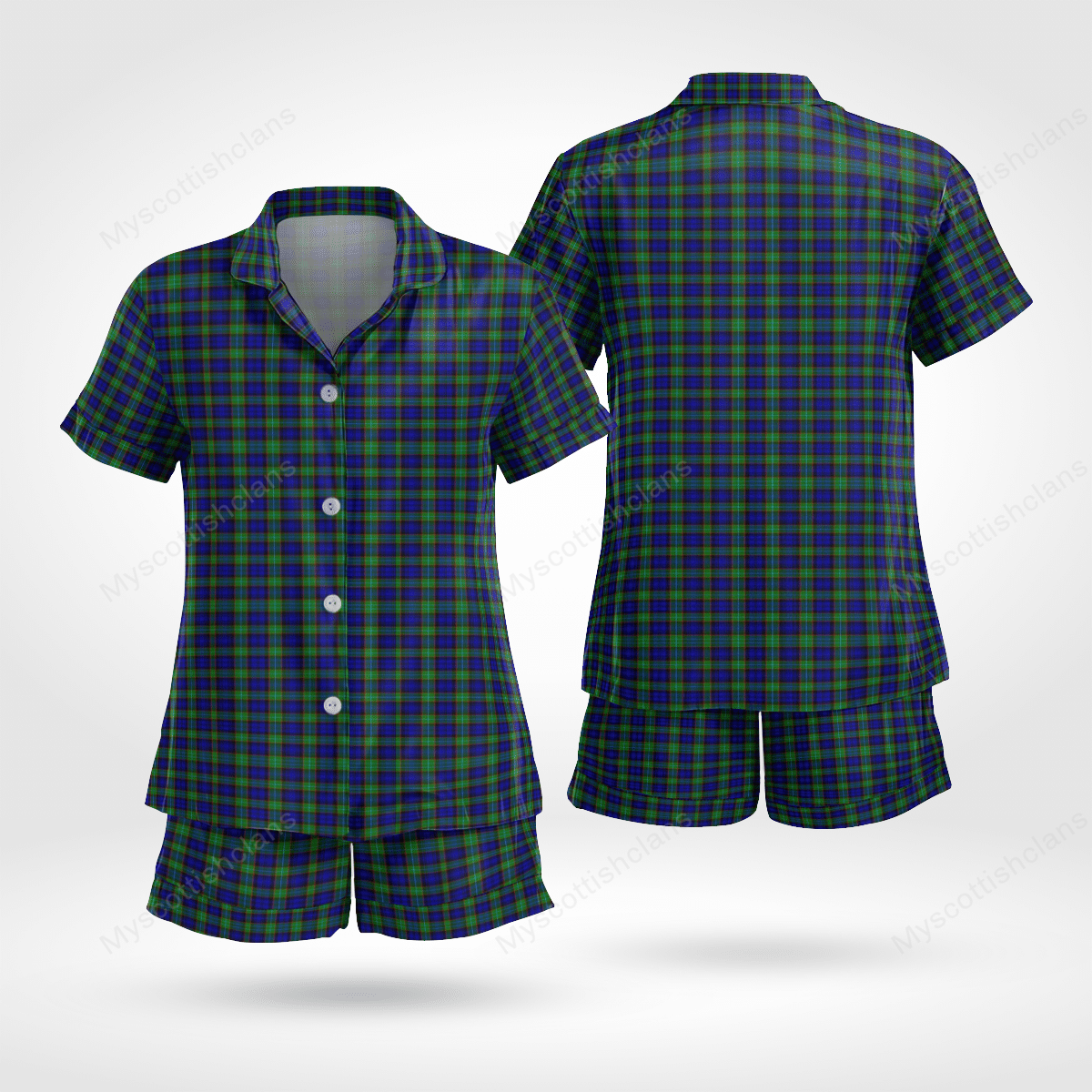 Sempill Tartan Short Sleeve Pyjama