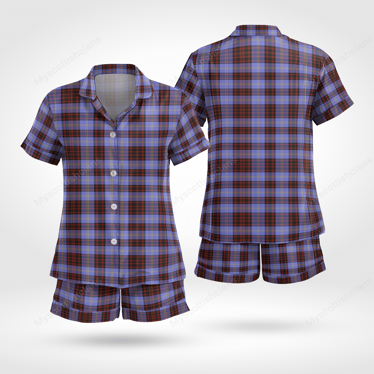 Rutherford Tartan Short Sleeve Pyjama