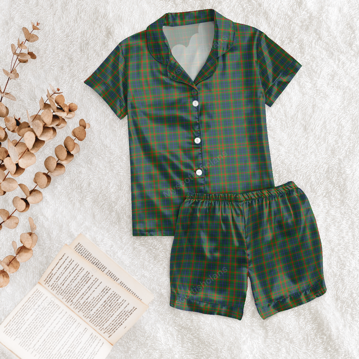 Aiton Tartan Short Sleeve Pyjama