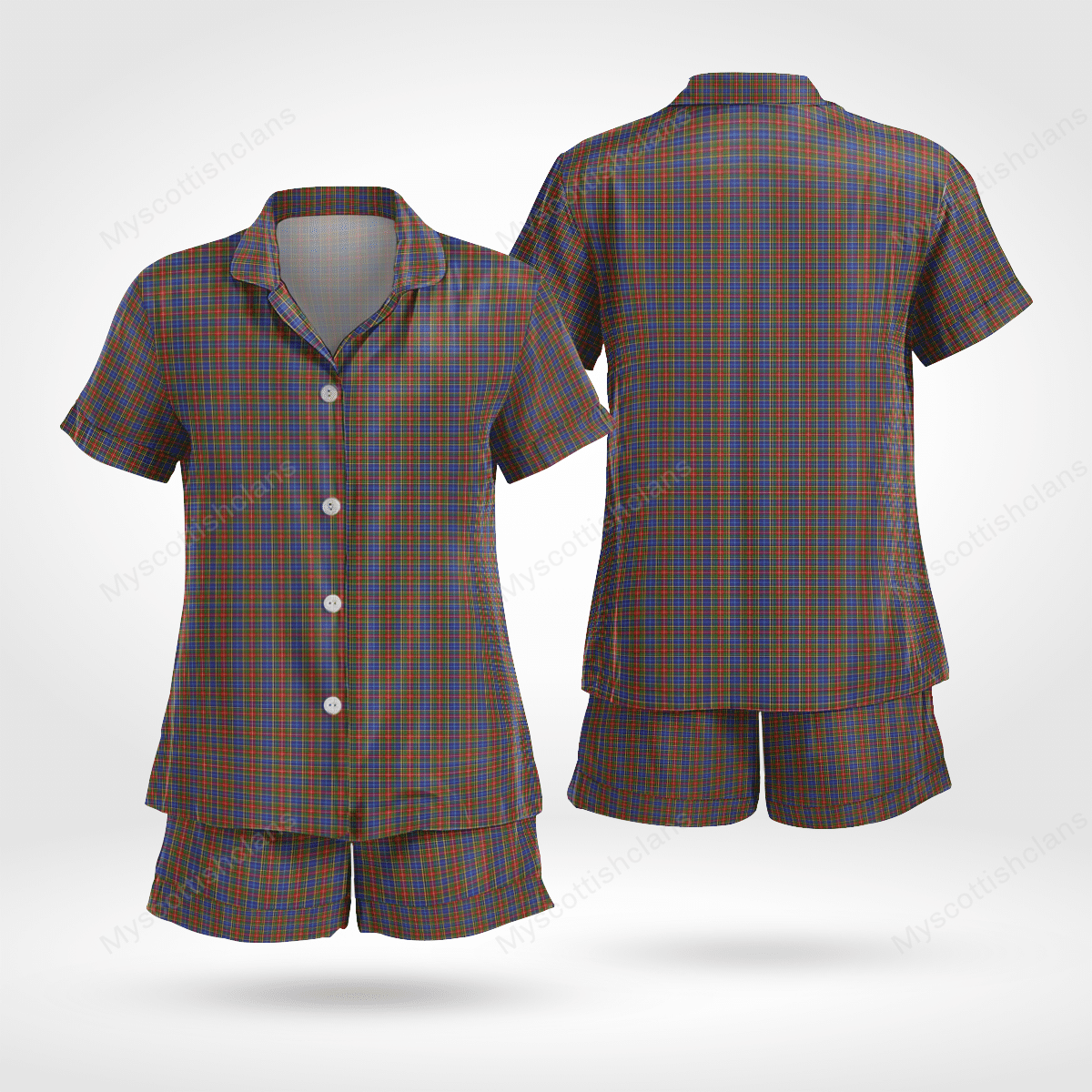 Bethune Tartan Short Sleeve Pyjama