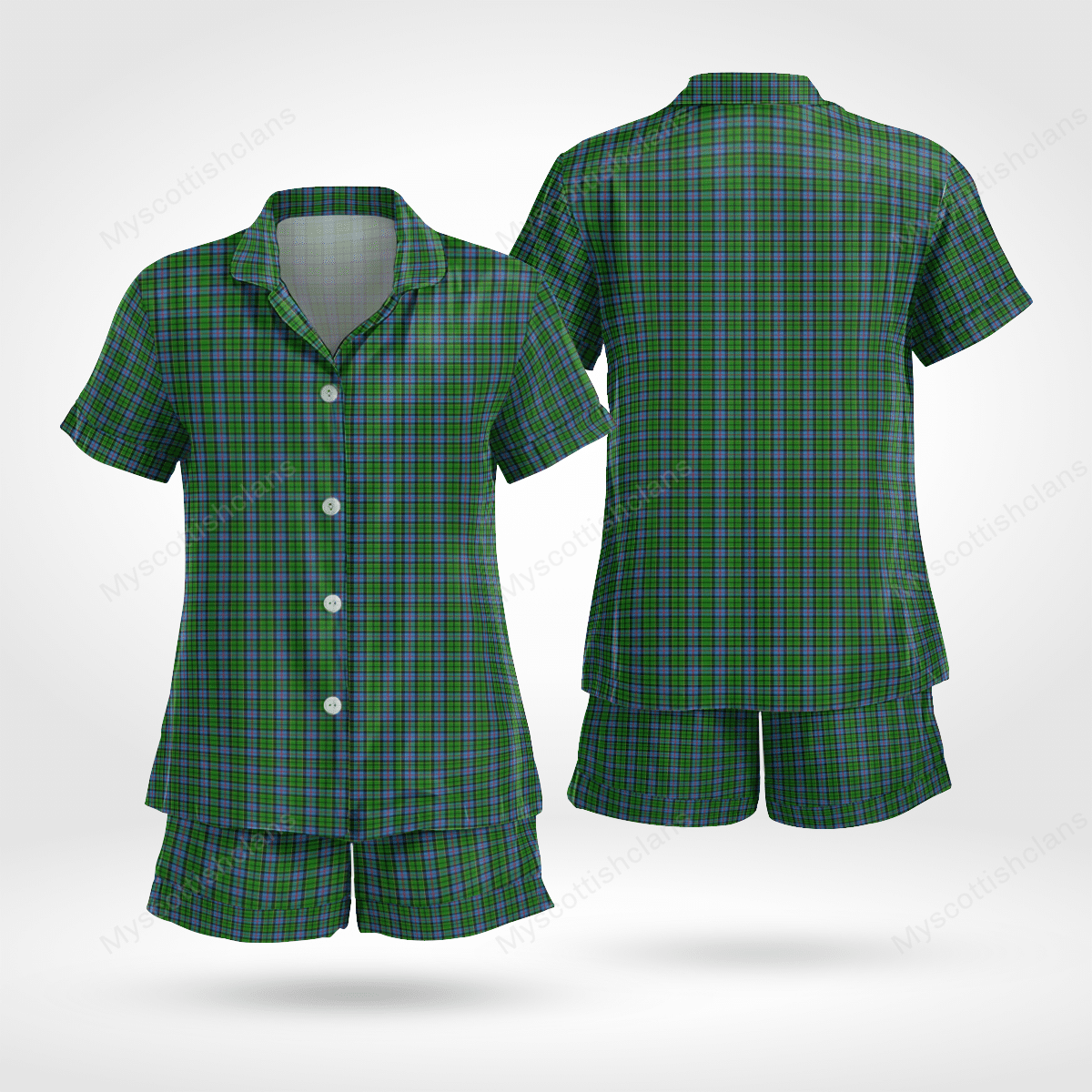 Forsyth Tartan Short Sleeve Pyjama