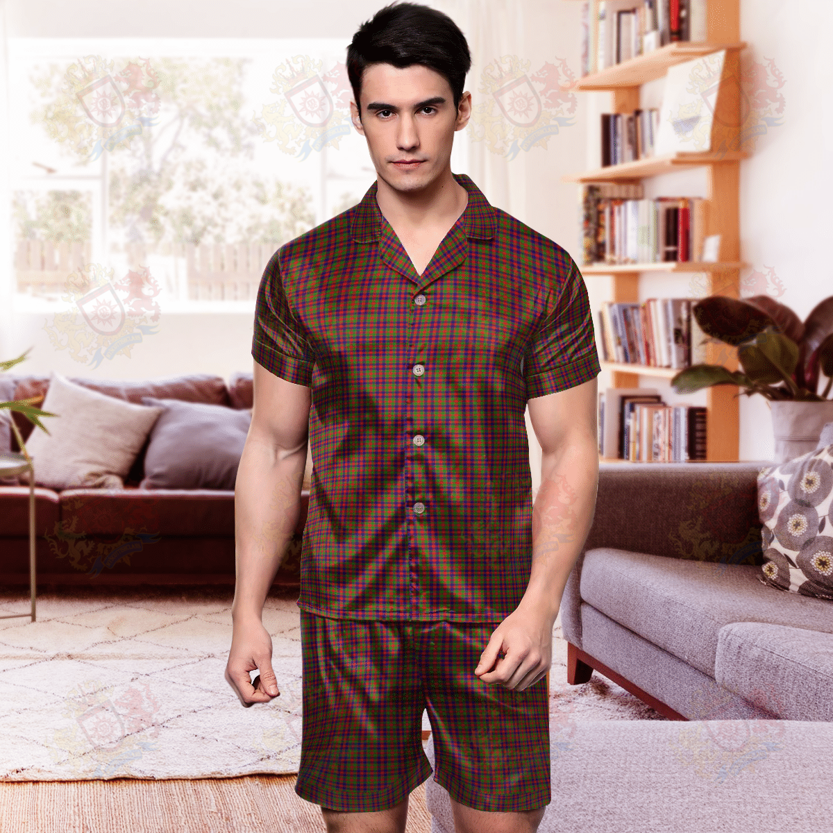 Gow Of Skeoch Tartan Short Sleeve Pyjama