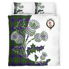 Adam Tartan Crest Bedding Set - Thistle Style