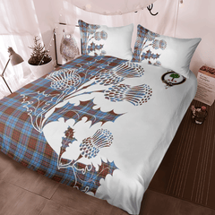 Anderson Tartan Crest Bedding Set - Thistle Style