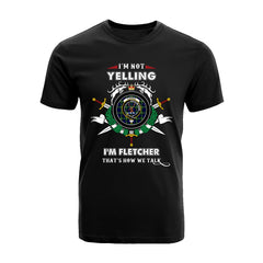 Forbes Modern Tartan Crest T-shirt - I'm not yelling style