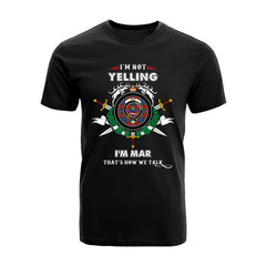 Mar Tartan Crest T-shirt - I'm not yelling style