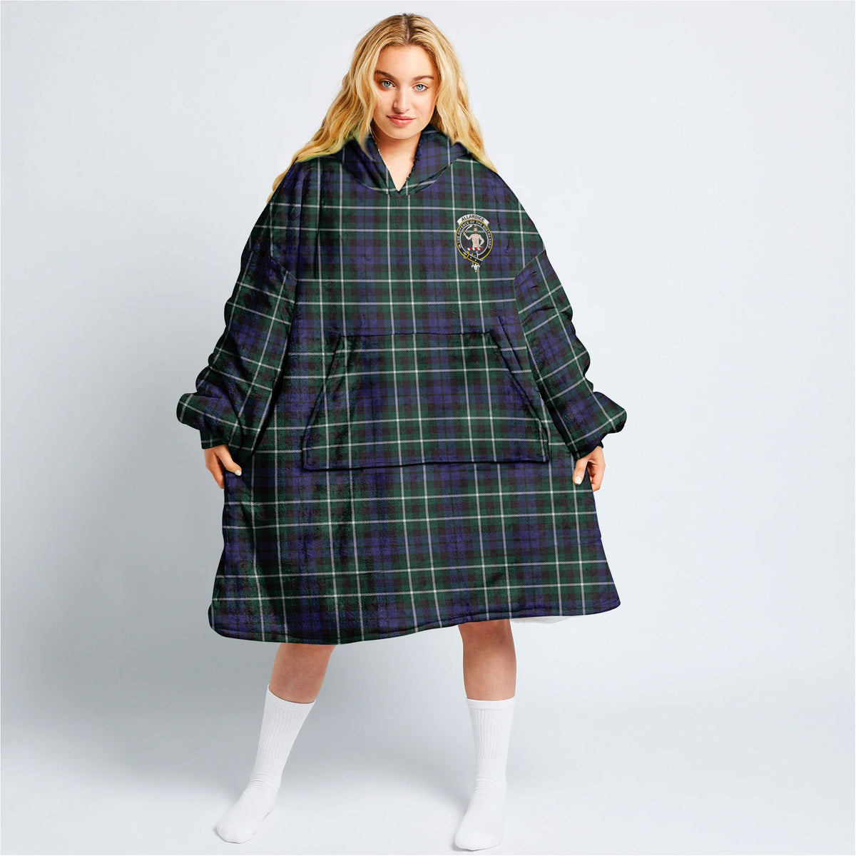 Allardice Tartan Hoodie Blanket