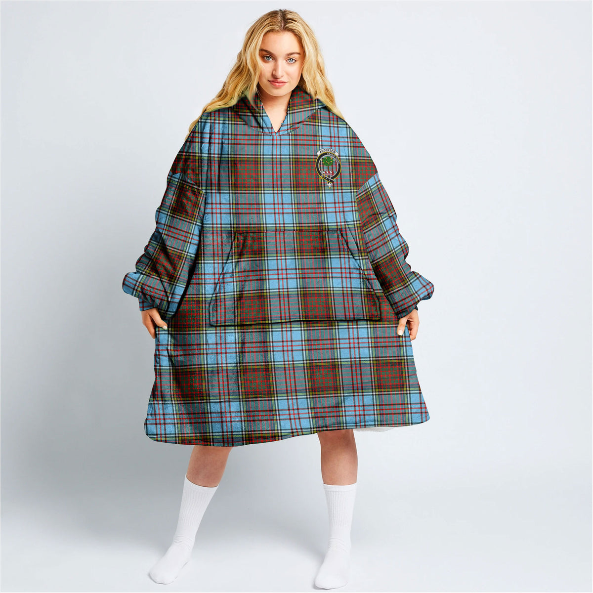 Anderson Ancient Tartan Hoodie Blanket